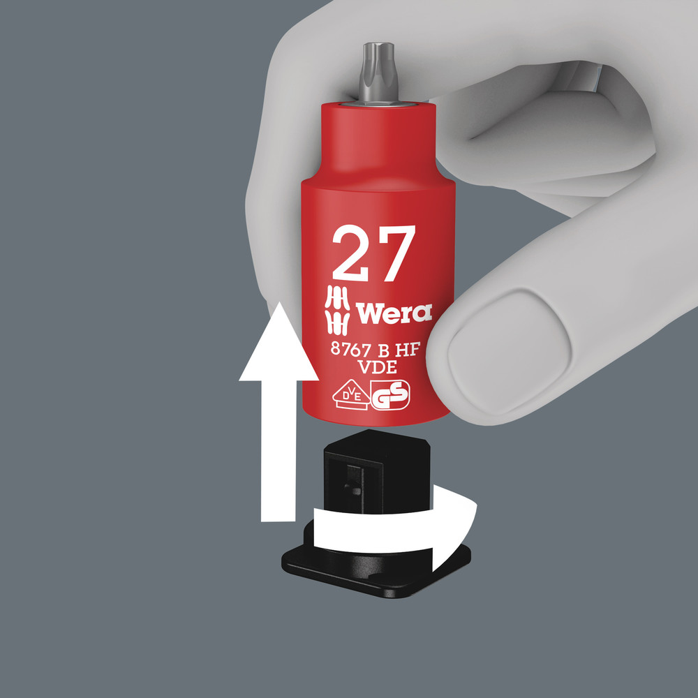 Jeu de douille-embouts / vis à six pans creux 3/8