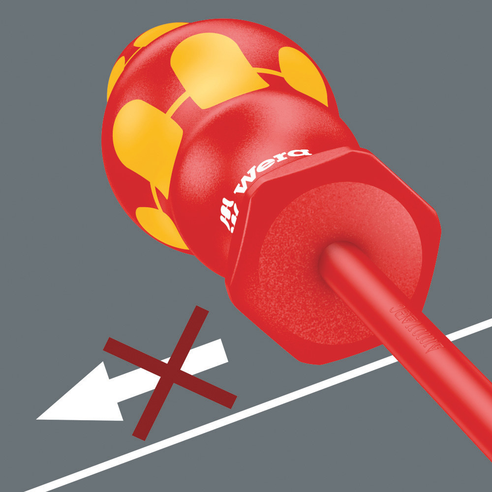 Tournevis isolé à douille 190 i 6,0 x 125 mm WERA - 05005305001