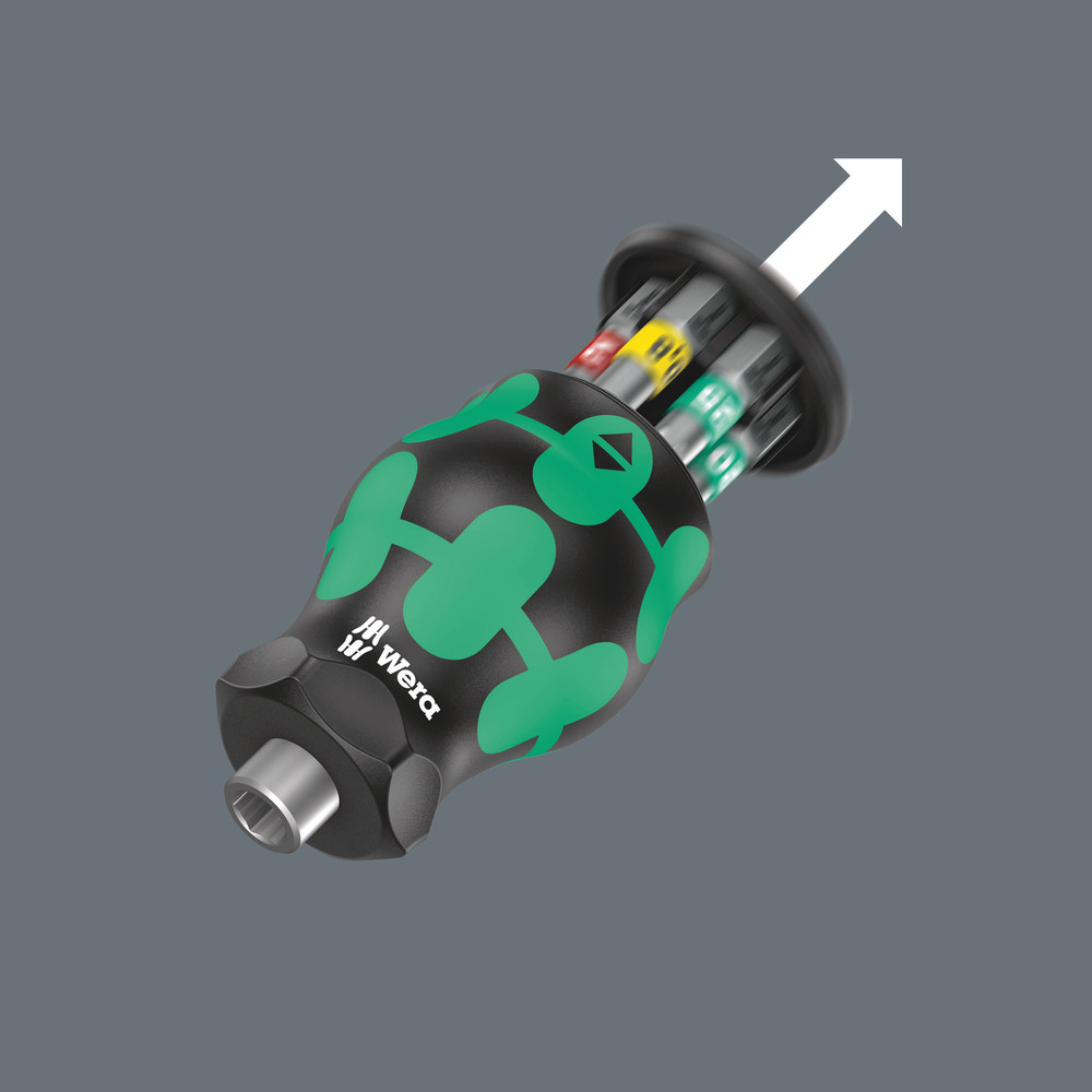 Tom Pouce avec magasin Kompakt 1 Kompakt Stubby réserve d'embouts 1 WERA - 05008873001