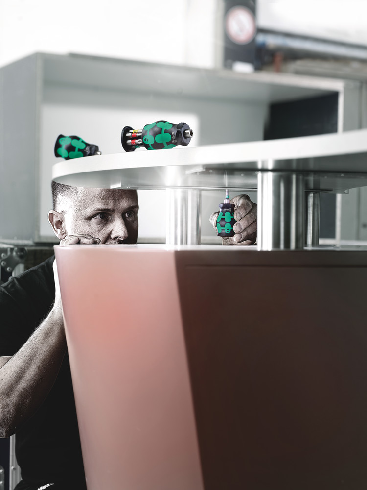 Tom Pouce à réserve Kompakt 2 Kompakt Stubby réserve d'embouts 2 WERA - 05008874001