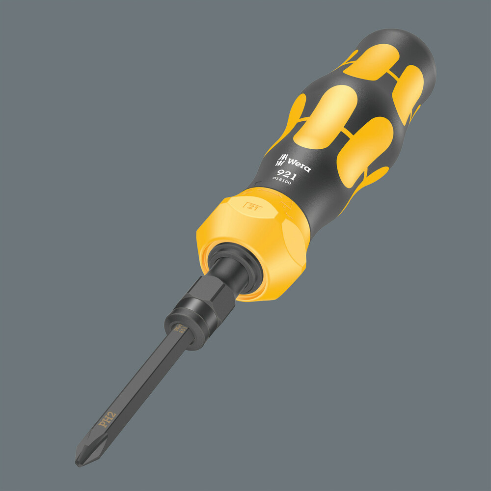 Étui pliant avec embouts de 70 mm de long Kraftform Kompakt 900 Imperial Set 1 Wera - 05018111001