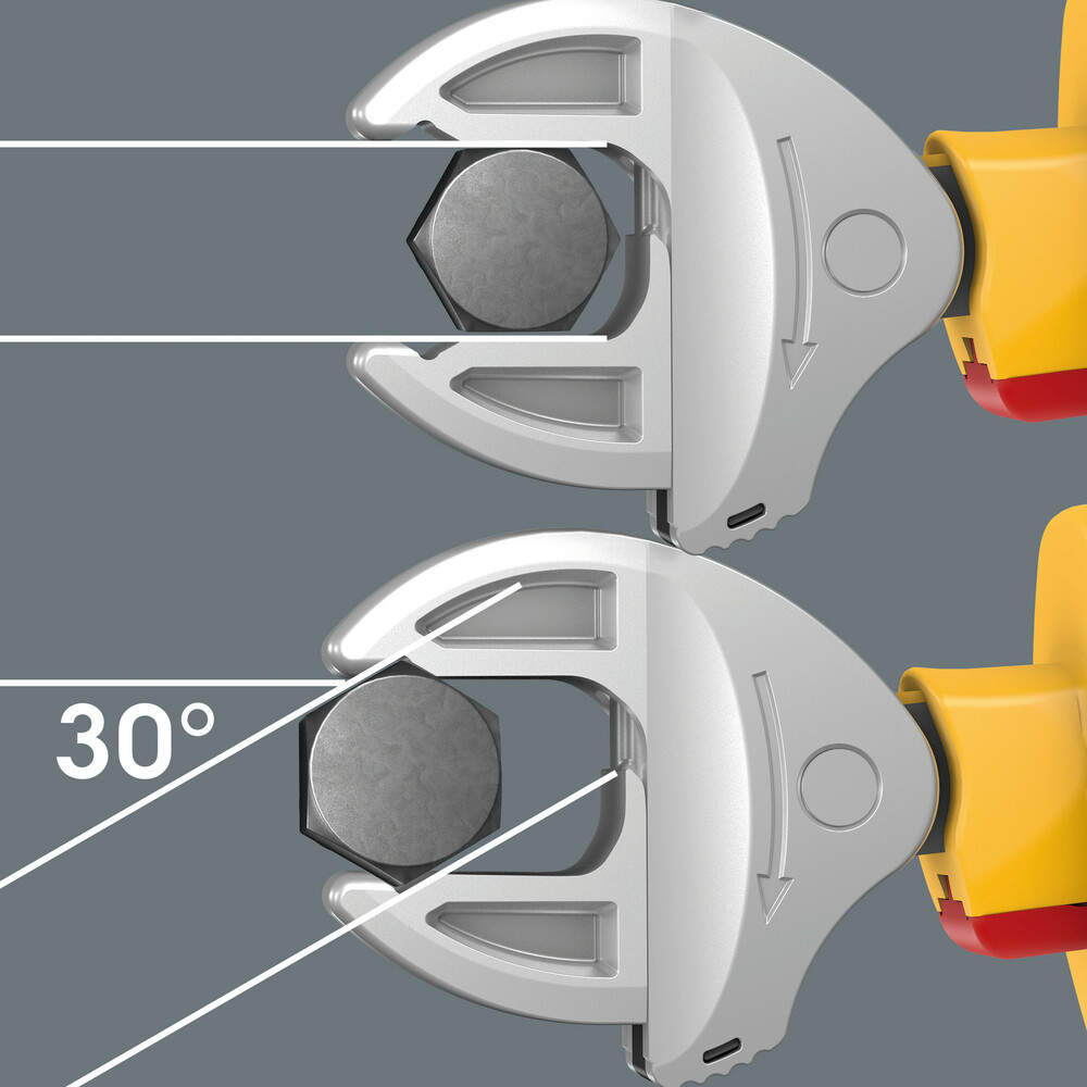 Clé à fourche auto-ajustable 6004 Joker VDE M Wera - 05020152001