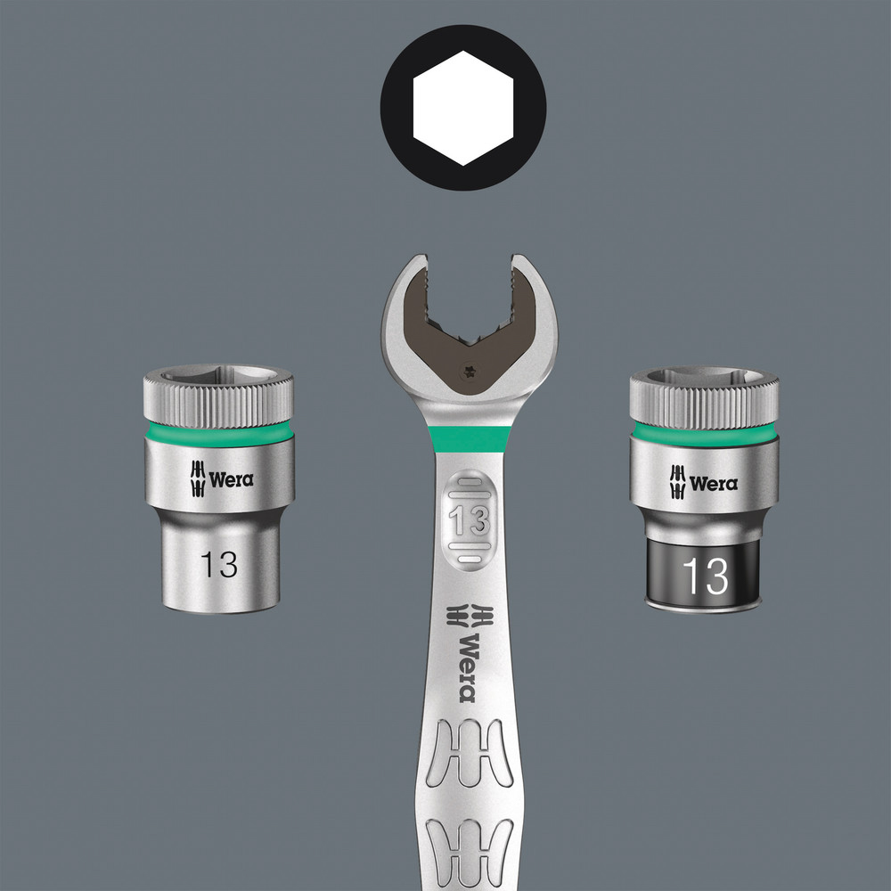 Clés double fourche Joker 6005 Joker 6 + 7 Wera - 05020310001