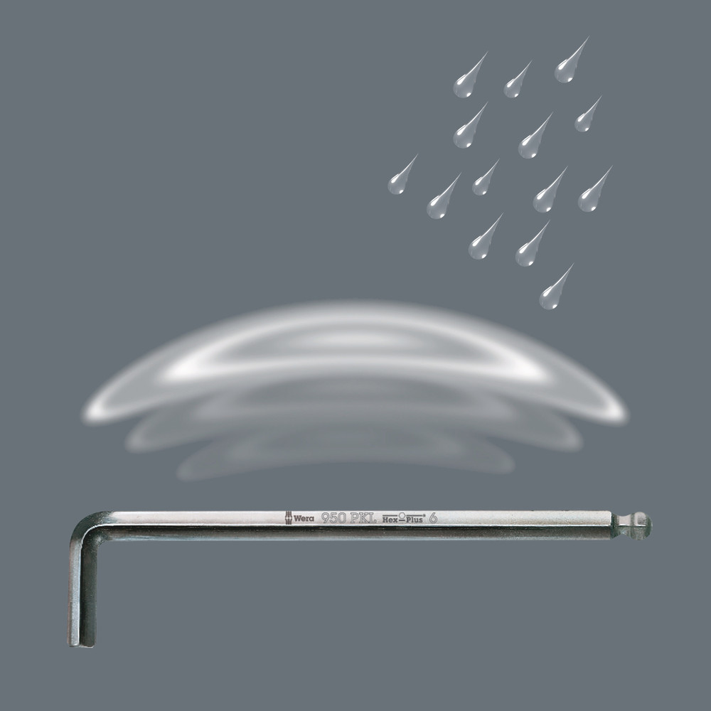 Clés mâles coudées, syst. impérial, BlackLaser 950 PKL 0,05