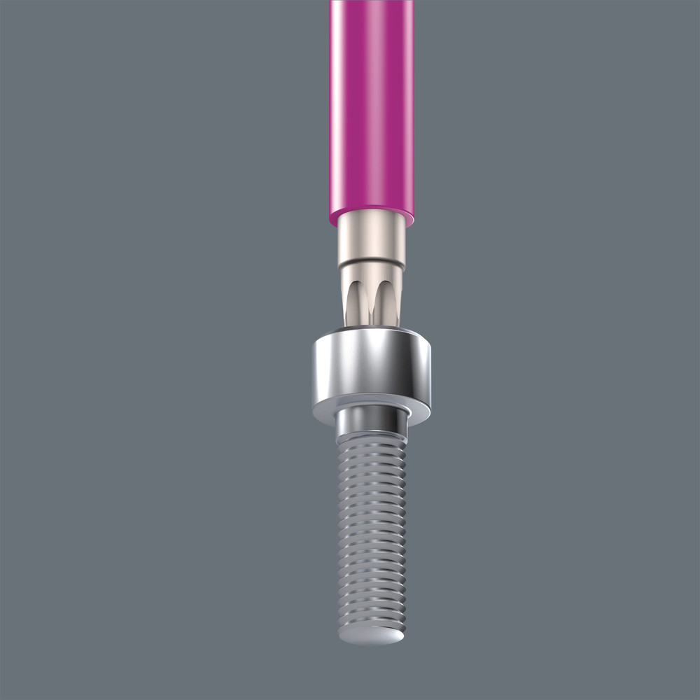 Clés mâles coudées avec fonction de retenue, version longue, acier inoxydable 3967 SXL HF TORX 10 WERA - 05022682001