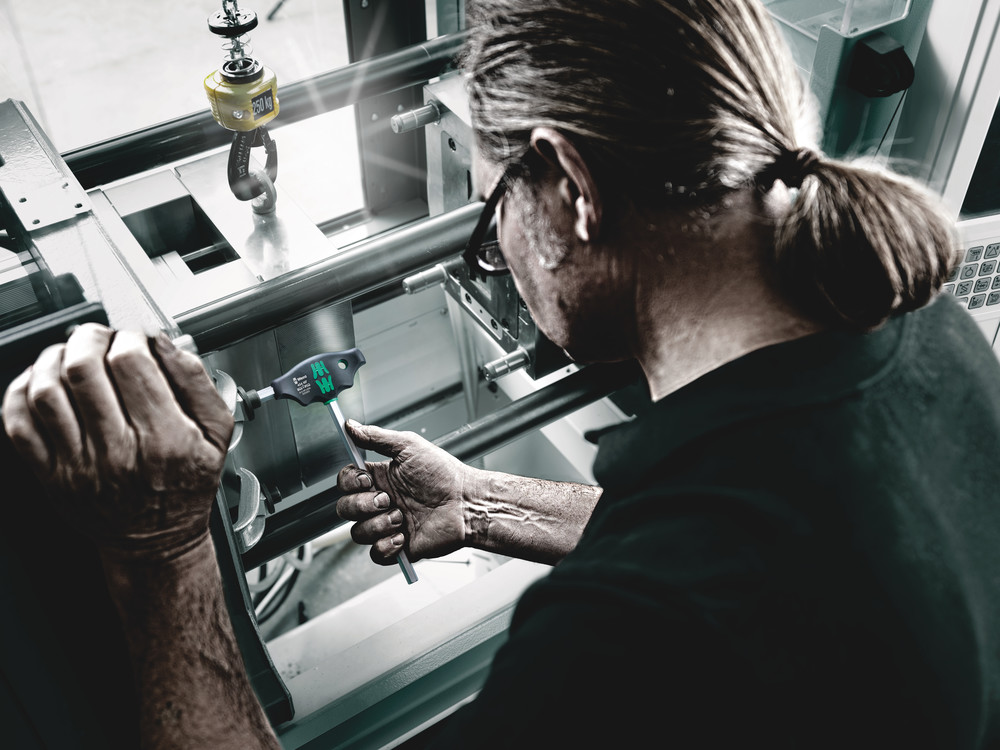 Tournevis hexagonal en T Hex-Plus 454 Hex-Plus 2 x 100 mm WERA - 05023330001