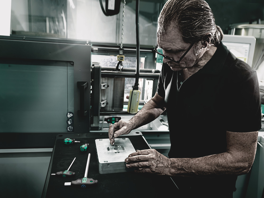 Tournevis hexagonal en T Hex-Plus avec fonction de retenue, système impérial 454 Hex-Plus HF 5/32