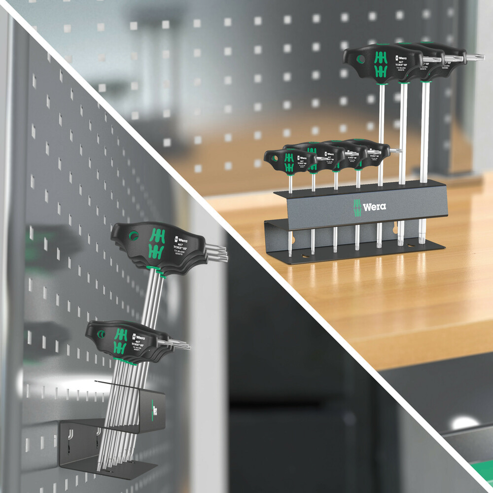 Jeu de tournevis à manche 