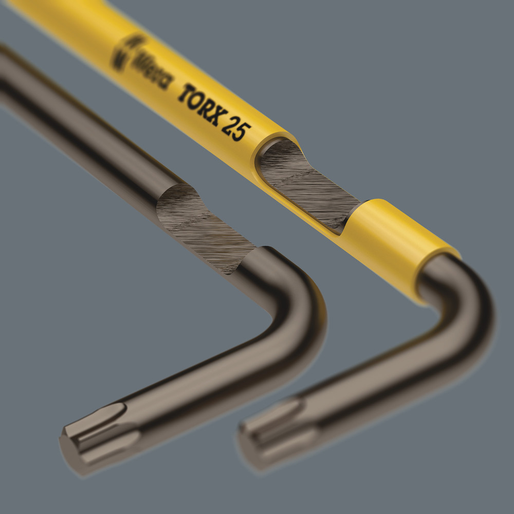  Multicolour Clés mâles coudées avec fonction de retenue 967 SL TORX HF 10 WERA - 05024172001