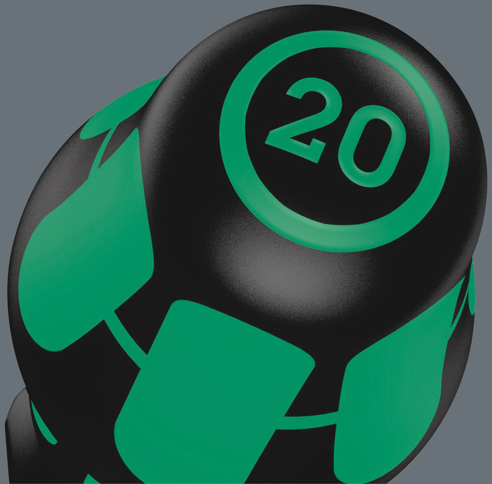 Jeu de tournevis Kraftform Plus avec fonction de retenue + Rack 367/6 TORX HF WERA - 05028059001