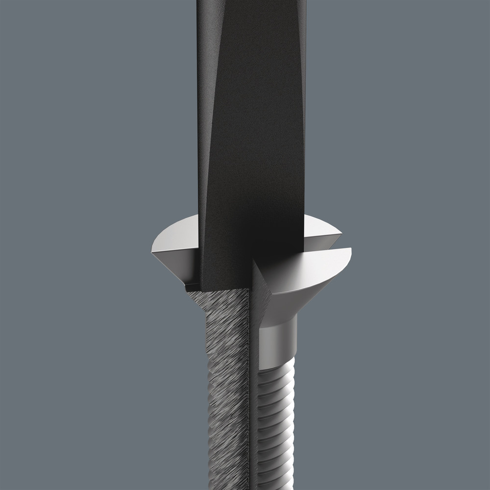 Tournevis Kraftform Micro pour vis à fente 1578 A ESD Micro 0,60 x 3,5 x 80 mm WERA - 05030106001