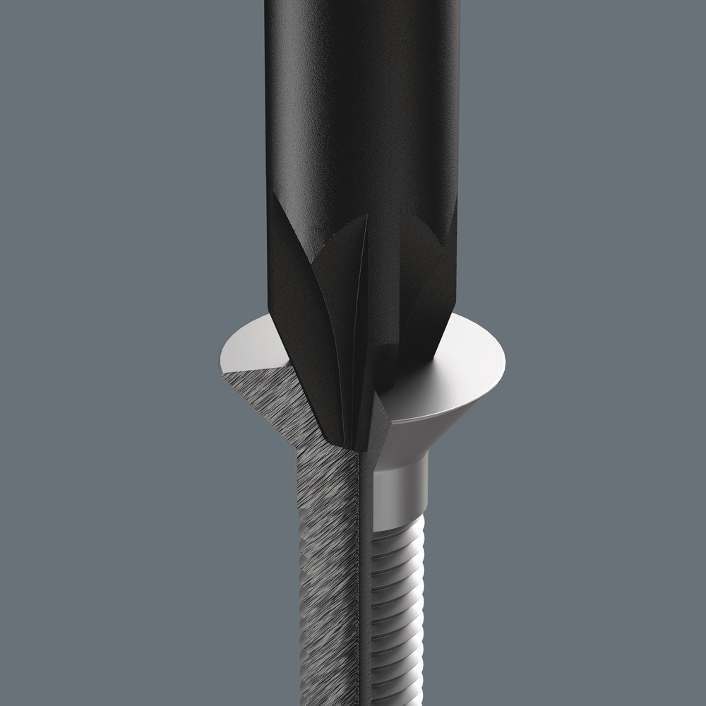 Tournevis Kraftform Micro pour vis cruciformes PZ 1555 ESD Micro PZ 1 x 80 mm WERA - 05030116001