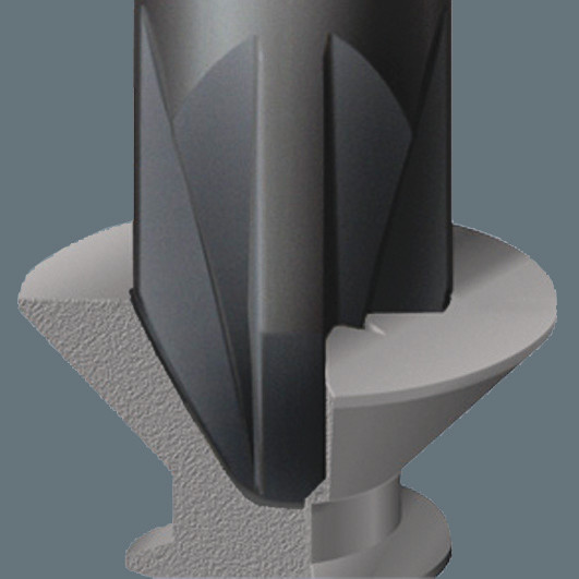 Tournevis Kraftform Micro pour vis cruciformes PH 1550 ESD Micro PH 0 x 40 mm WERA - 05030119001