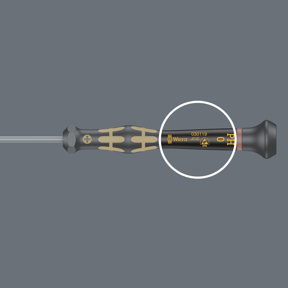 Tournevis IPR TORX PLUS® ESD 1567 ESD Micro 1 IPR x 40 mm WERA - 05030135001