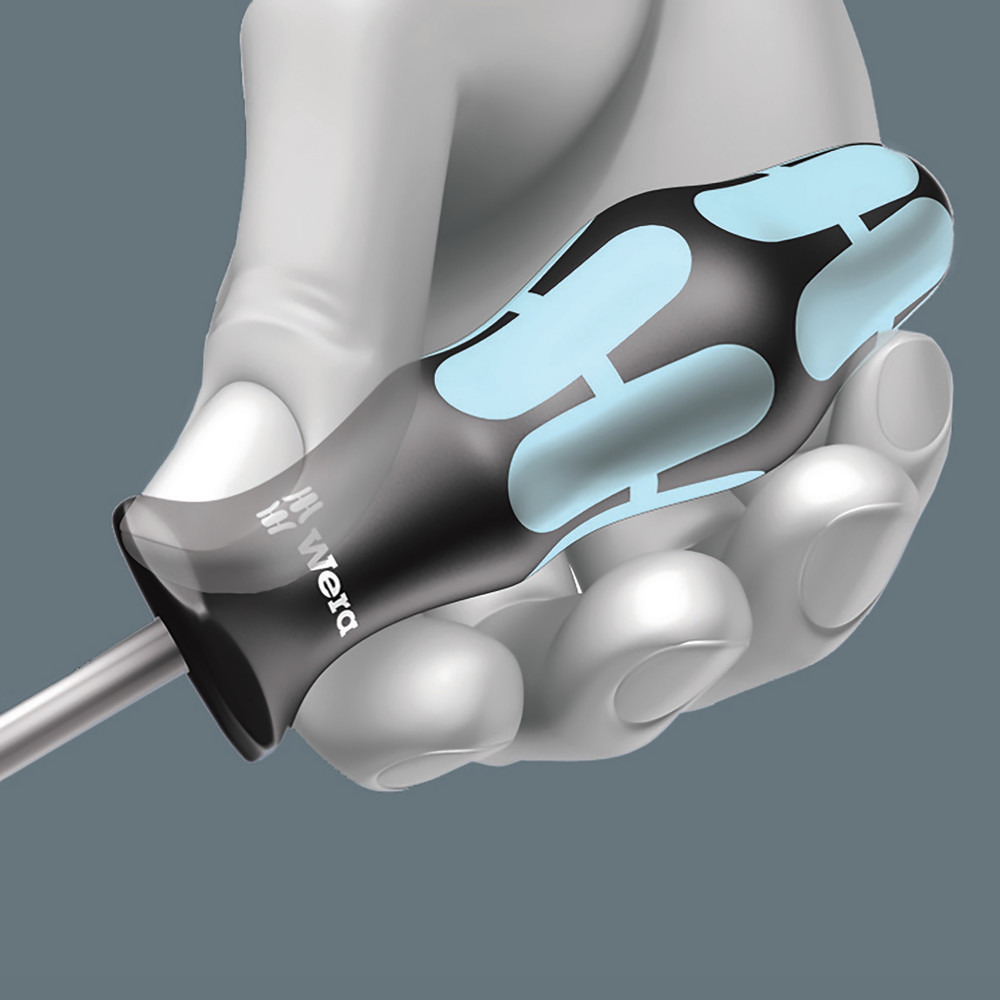 Jeu de tournevis, acier inoxydable + Rack 3334/6 WERA - 05032060001