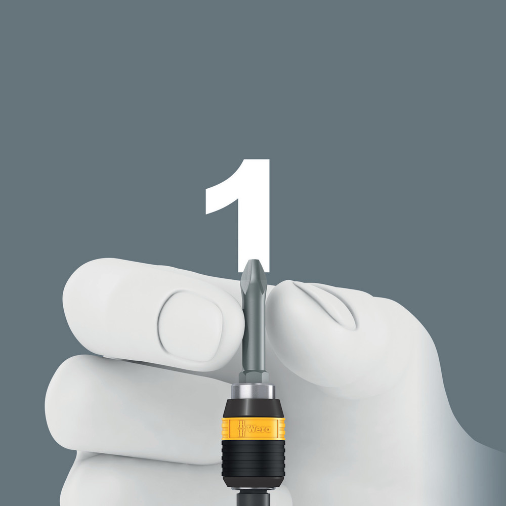 Porte-embouts ESD, non-magnétique 813 R ESD WERA - 05051273001