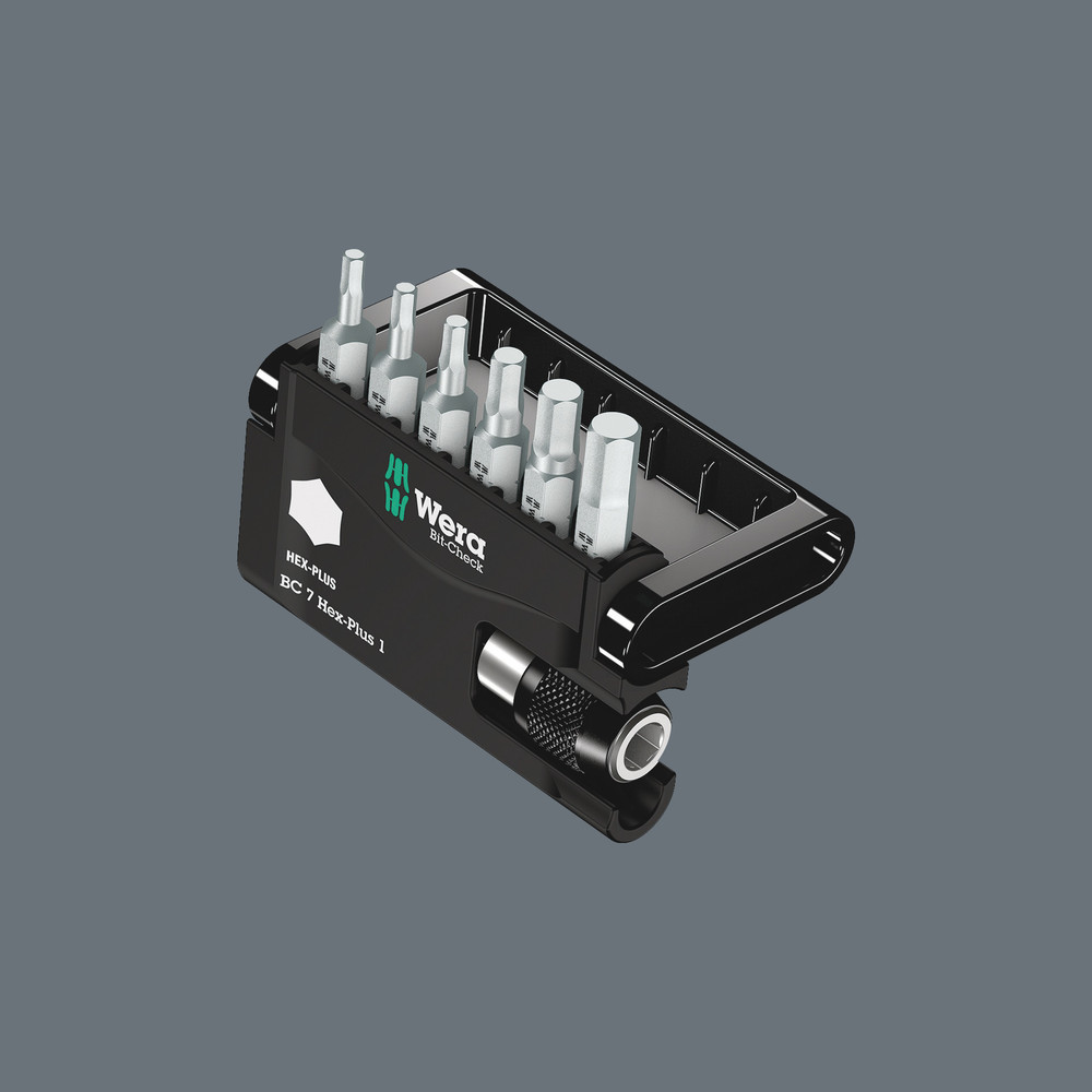 Bit-Check 7 Hex-Plus 1 Bit-Check 7 Hex-Plus 1 WERA - 05056168001