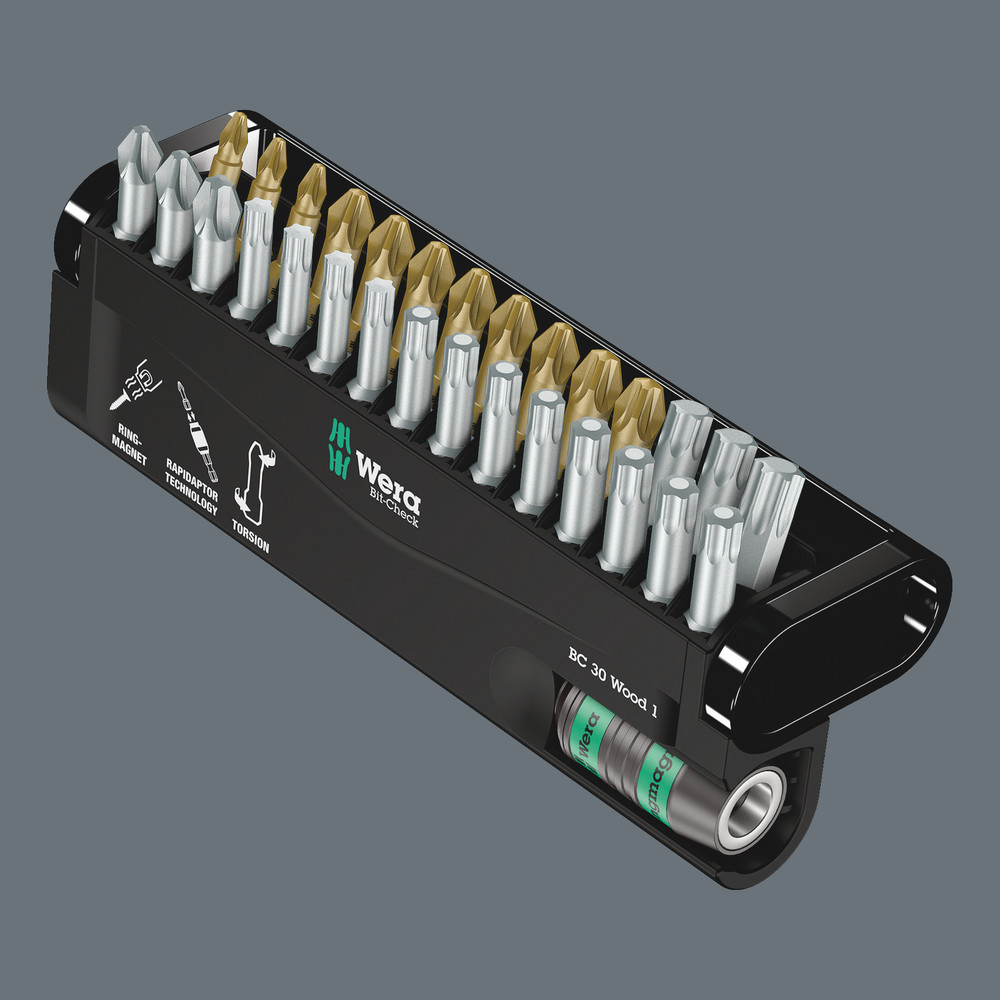 Bit-Check 30 Wood 1 Bit-Check 30 Wood 1 WERA - 05057433001
