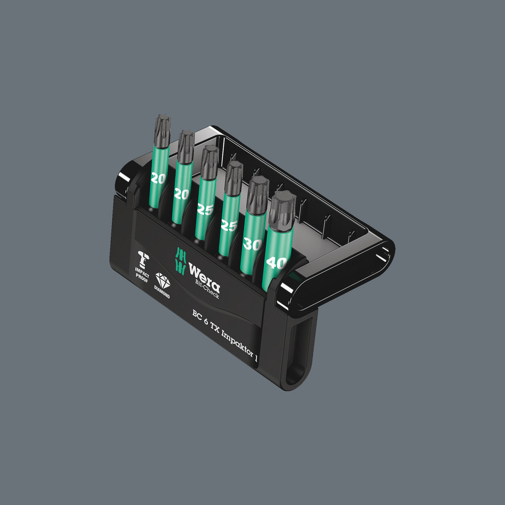 Bit-Check 6 TX Impaktor 1 Bit-Check 6 TORX Impaktor 1 WERA - 05057693001