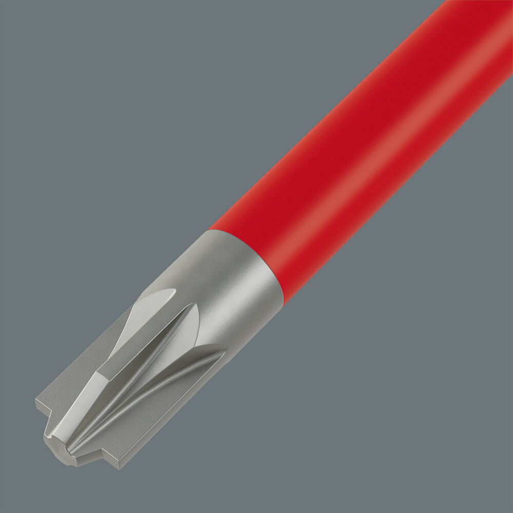 Jeu de lames interchangeables isolées, acier inox Kraftform Kompakt VDE Stainless 17 extra slim 1 Wera - 05059041001