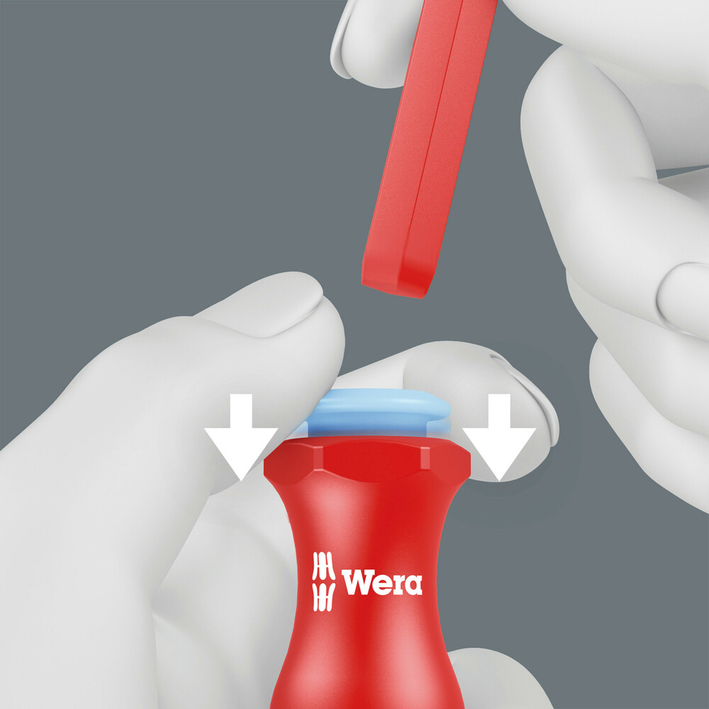 Jeu de lames interchangeables isolées, acier inox Kraftform Kompakt VDE Stainless 17 extra slim 1 Wera - 05059041001