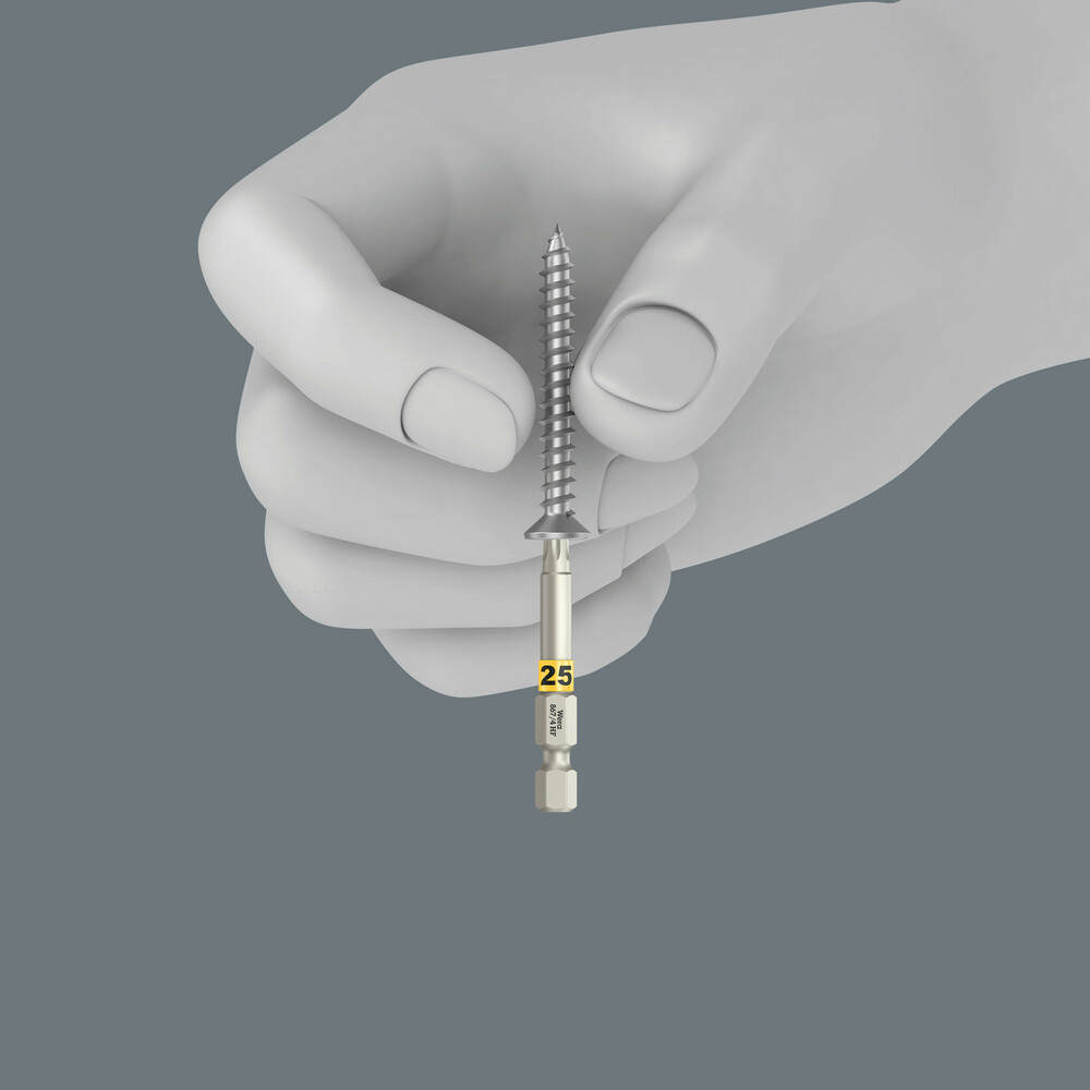 Embout avec fonction de retenue pour vis TORX 867/4 TORX HF 10 x 50 mm Wera - 05060506001