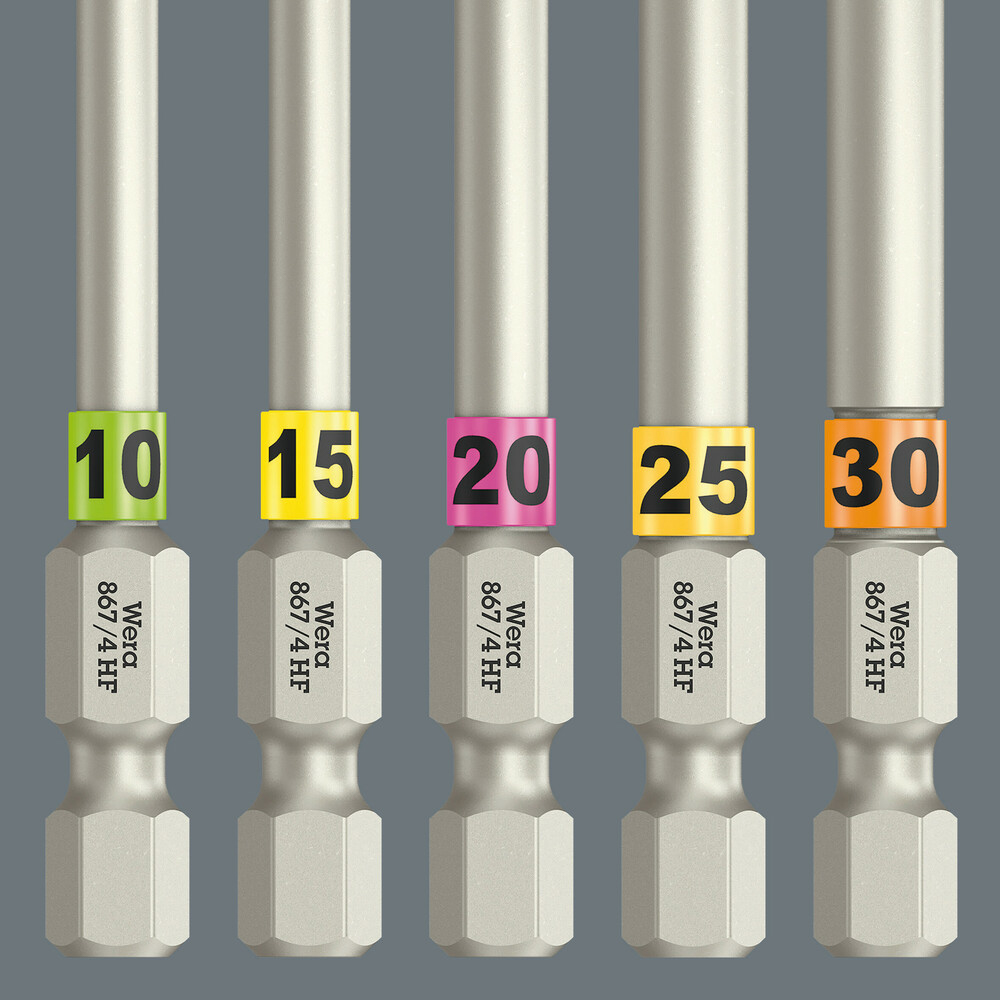 Embout avec fonction de retenue pour vis TORX 867/4 TORX HF 25 x 50 mm Wera - 05060509001