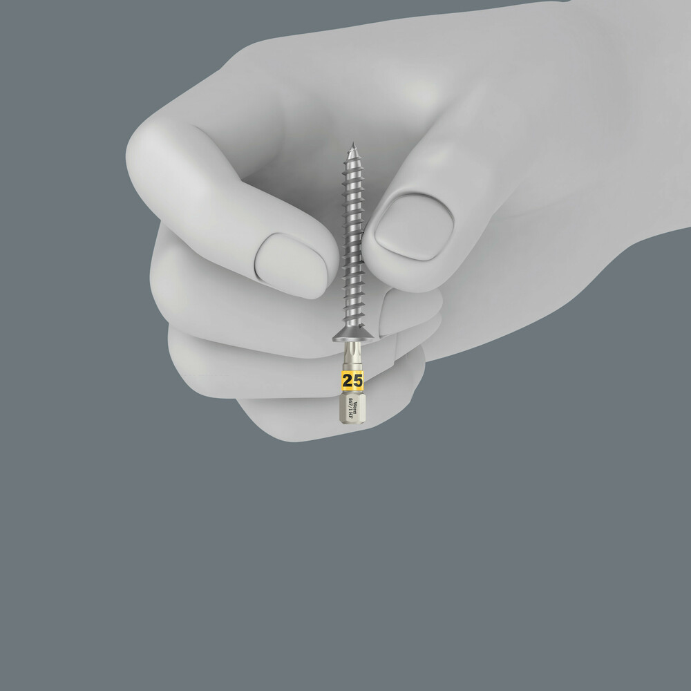 Embout avec fonction de retenue pour vis TORX 867/1 TORX HF 20 x 25 mm Wera - 05066142001