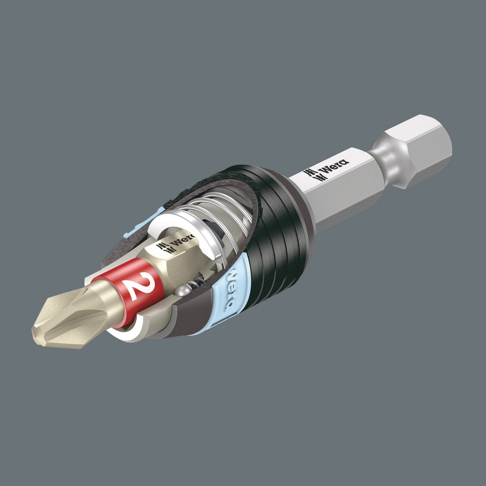 Porte-embouts universel Rapidaptor K, acier inoxydable 3888/4/1 K WERA - 05071100001