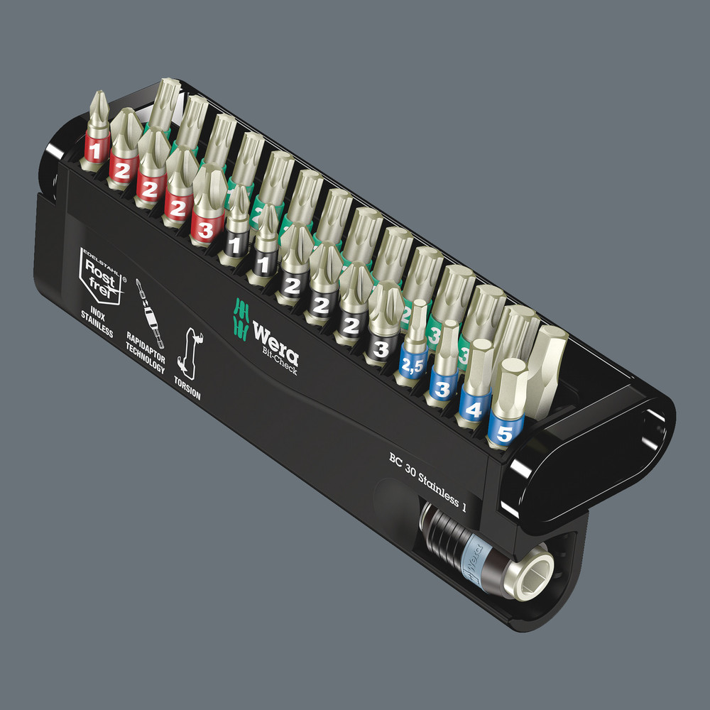Bit-Check 30 Stainless 1 Bit-Check 30 Stainless 1 WERA - 05071109001