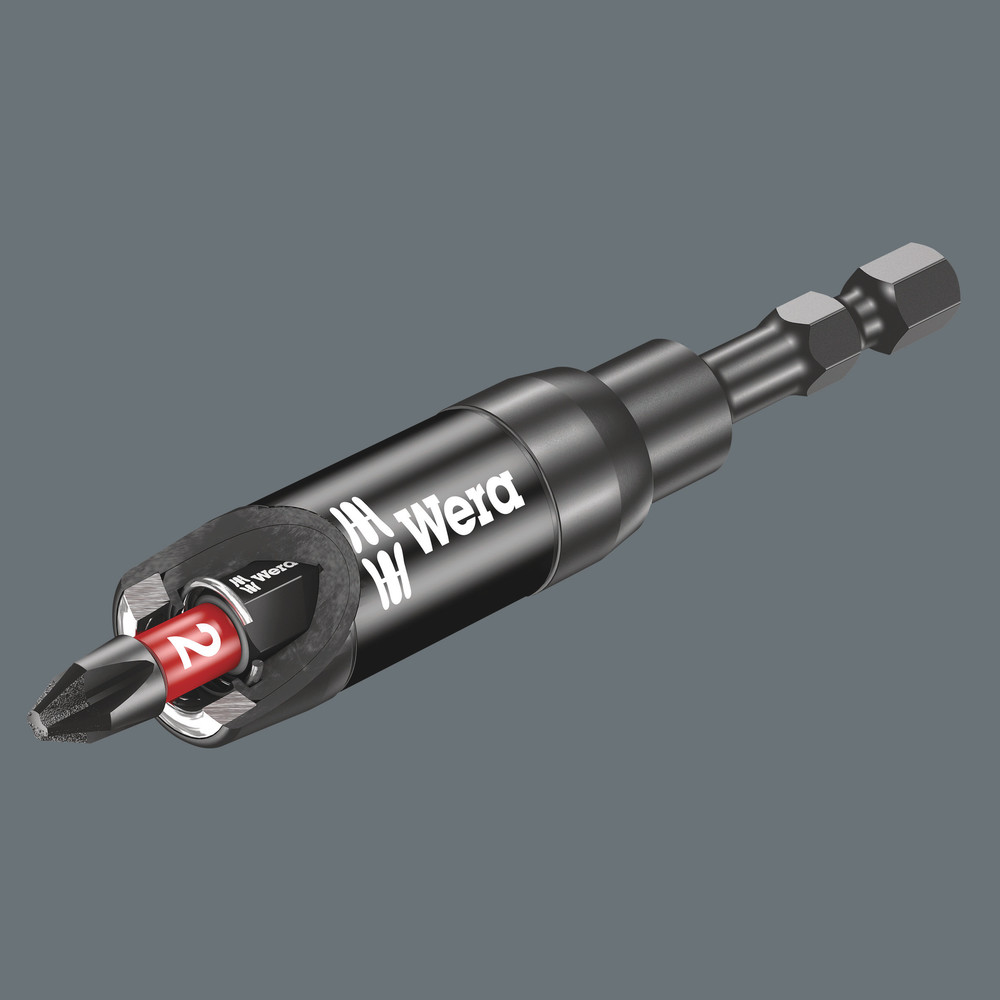 Porte-embouts Impaktor avec aimant annulaire et jonc d’arrêt 897/4 IMP R SB WERA - 05073990001