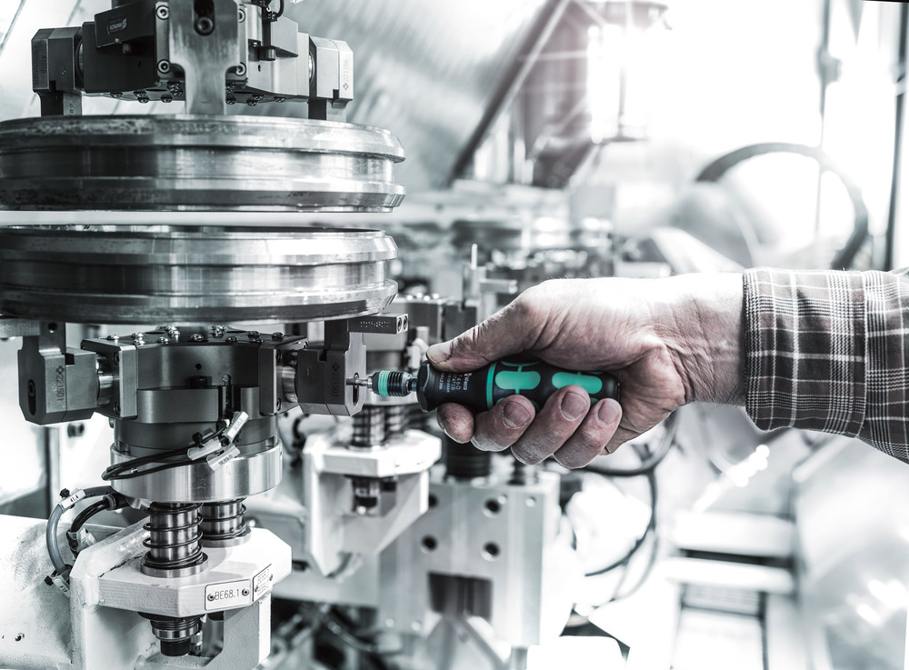 Tournevis dynamométrique réglable (2,5-29,0 in. lbs.) avec mandrin à serrage rapide Rapidaptor 7446 11,0 - 29,0 in.lbs. WERA - 05074711001