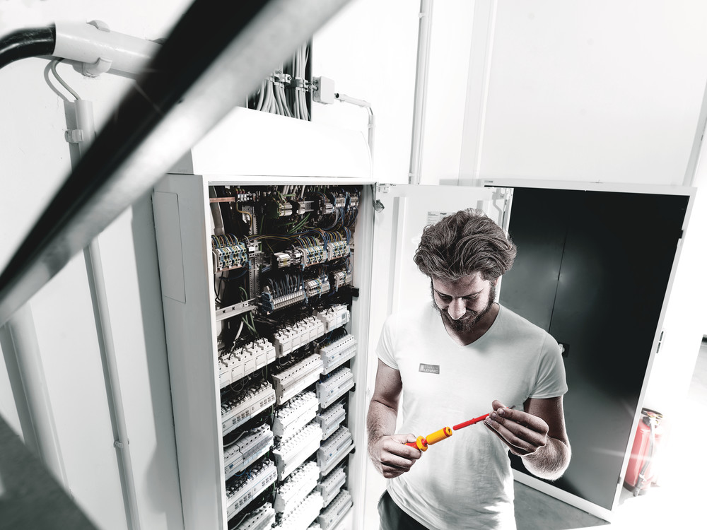 Série 7400 VDE Manche dynamométrique réglable (0,3-3,5 Nm) 7444 VDE 1,7 - 3,5 Nm WERA - 05074757001