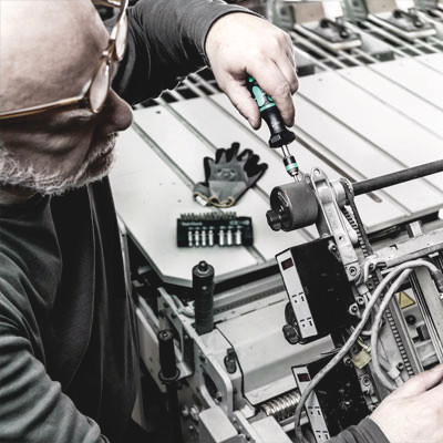 Tournevis dynamométrique réglable (0,1-3,0 Nm) avec mandrin à serrage rapide Rapidaptor 7432 90,0 - 150,0 Ncm WERA - 05074774001