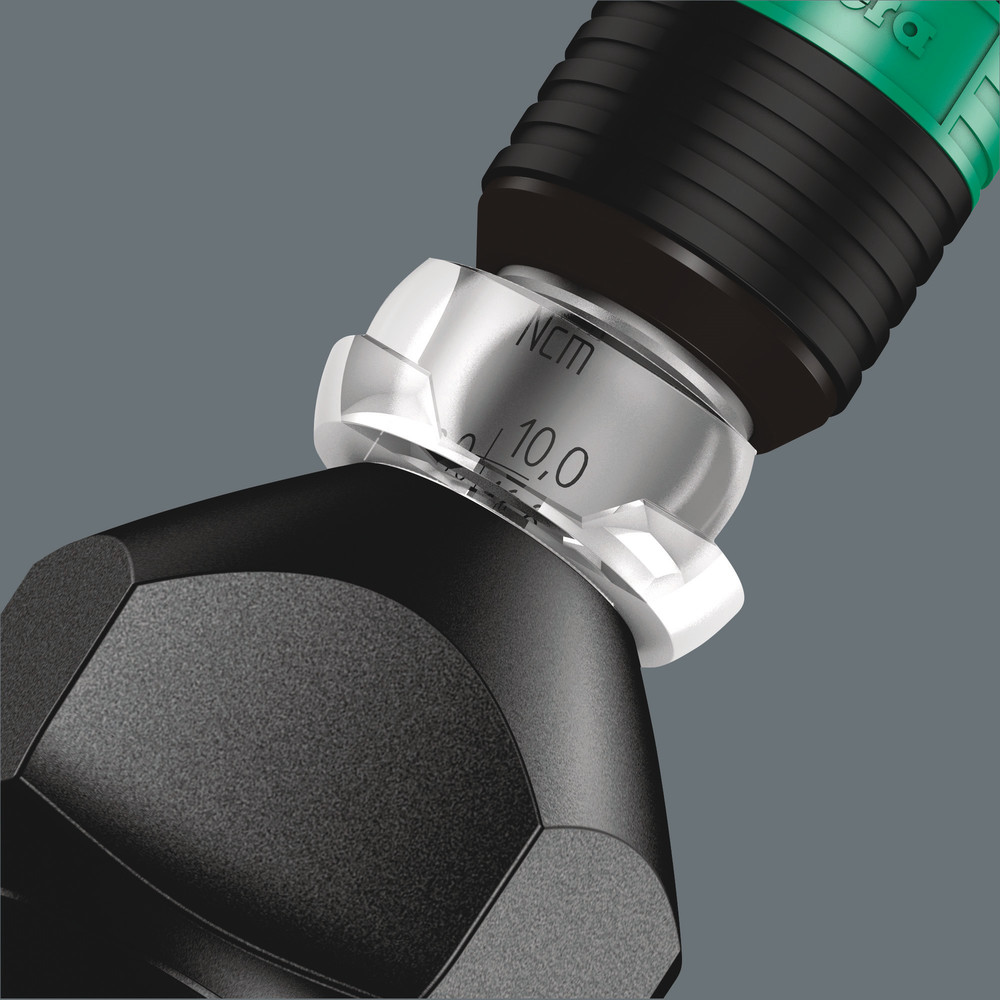 Tournevis dynamométrique réglable (0,1-3,0 Nm) avec mandrin à serrage rapide Rapidaptor 7432 90,0 - 150,0 Ncm WERA - 05074774001