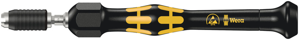 Micro Tournevis dynamométrique (0,02-0,11 Nm) avec mandrin à serrage rapide 1430 Micro ESD 2,0 - 6,0 Ncm WERA - 05074802001