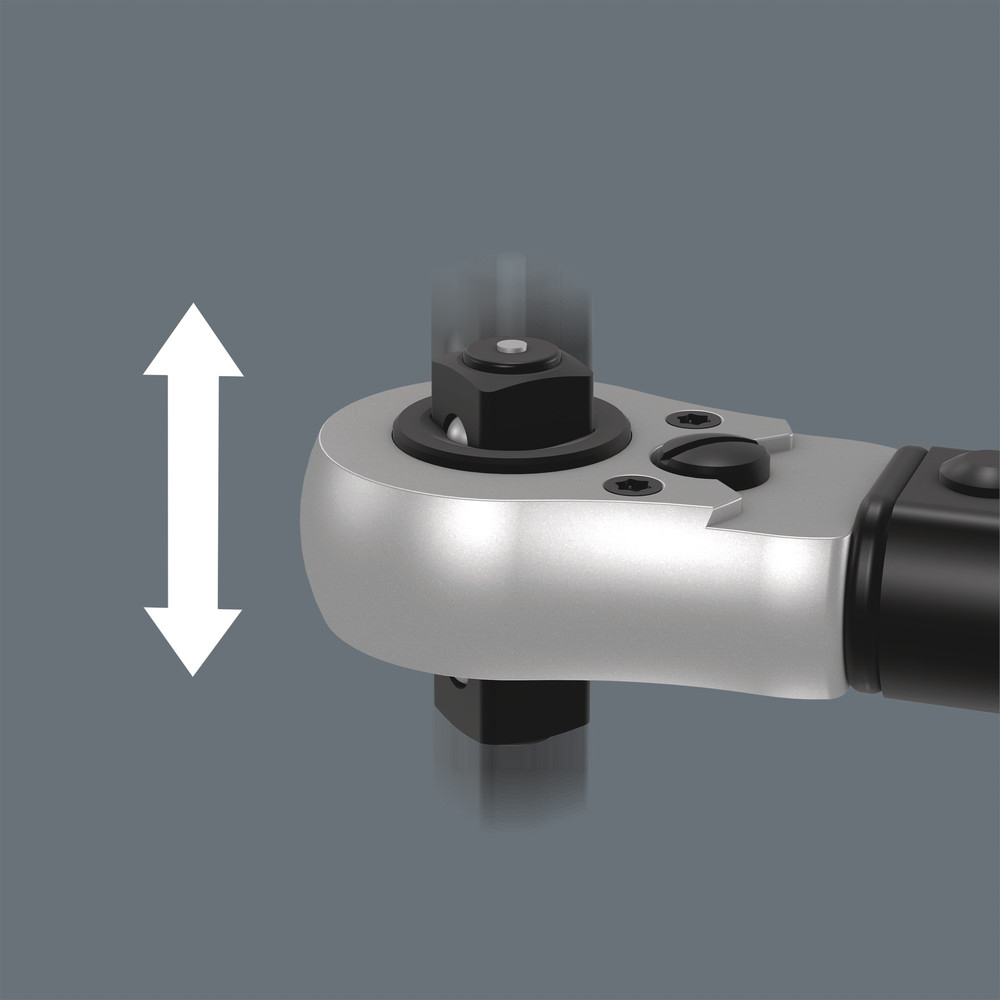 Clé dynamométrique Push 40 - 200 Nm Click-Torque C 3 d/g Wera - 05075626001