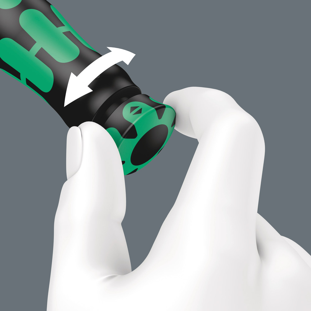 Clé dynamométrique Push 200 - 1000 Nm Click-Torque E 1 d/g Wera - 05075631001