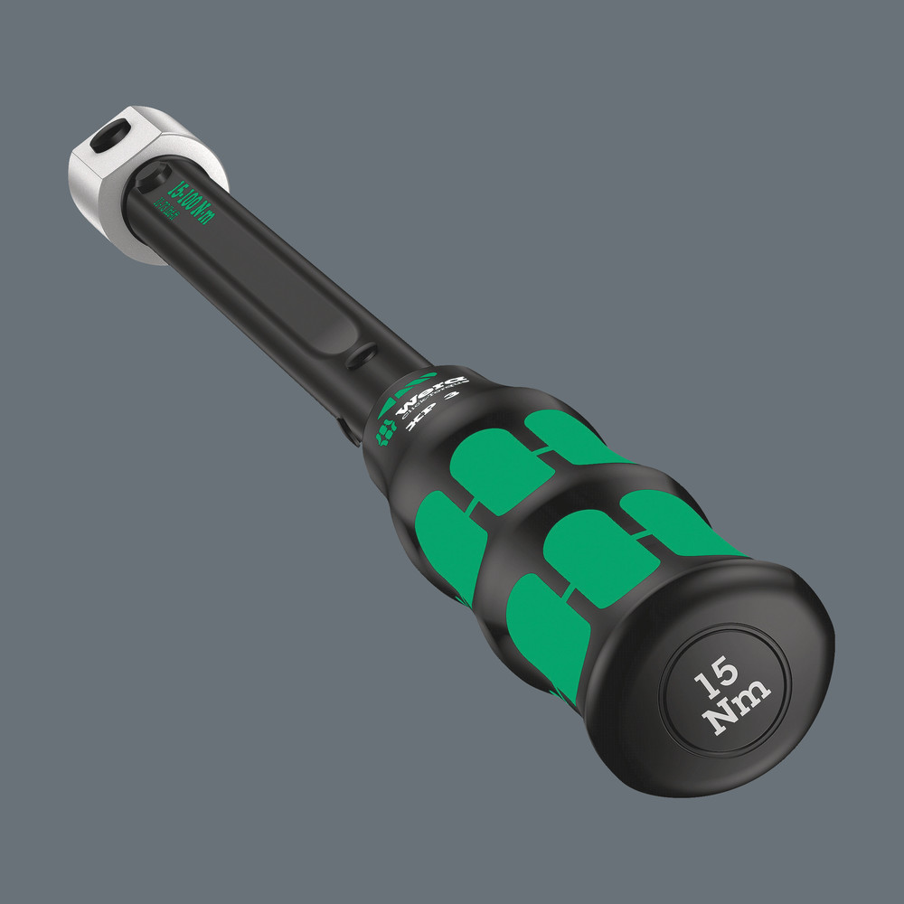 Clé dynamométrique à outil interchangeable à couple préréglé Click-Torque XP 3, 15-100 Nm, 15 Nm Click-Torque XP 3 15 Nm WERA - 05075672001