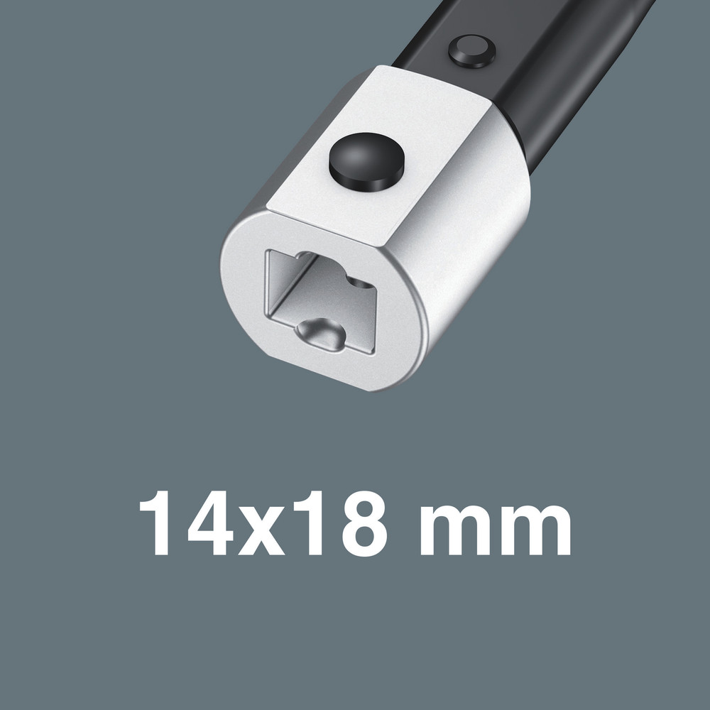 Clé dynamométrique à outil interchangeable à couple préréglé Click-Torque XP 4, 20-250 Nm, 20 Nm Click-Torque XP 4 WERA - 05075673010