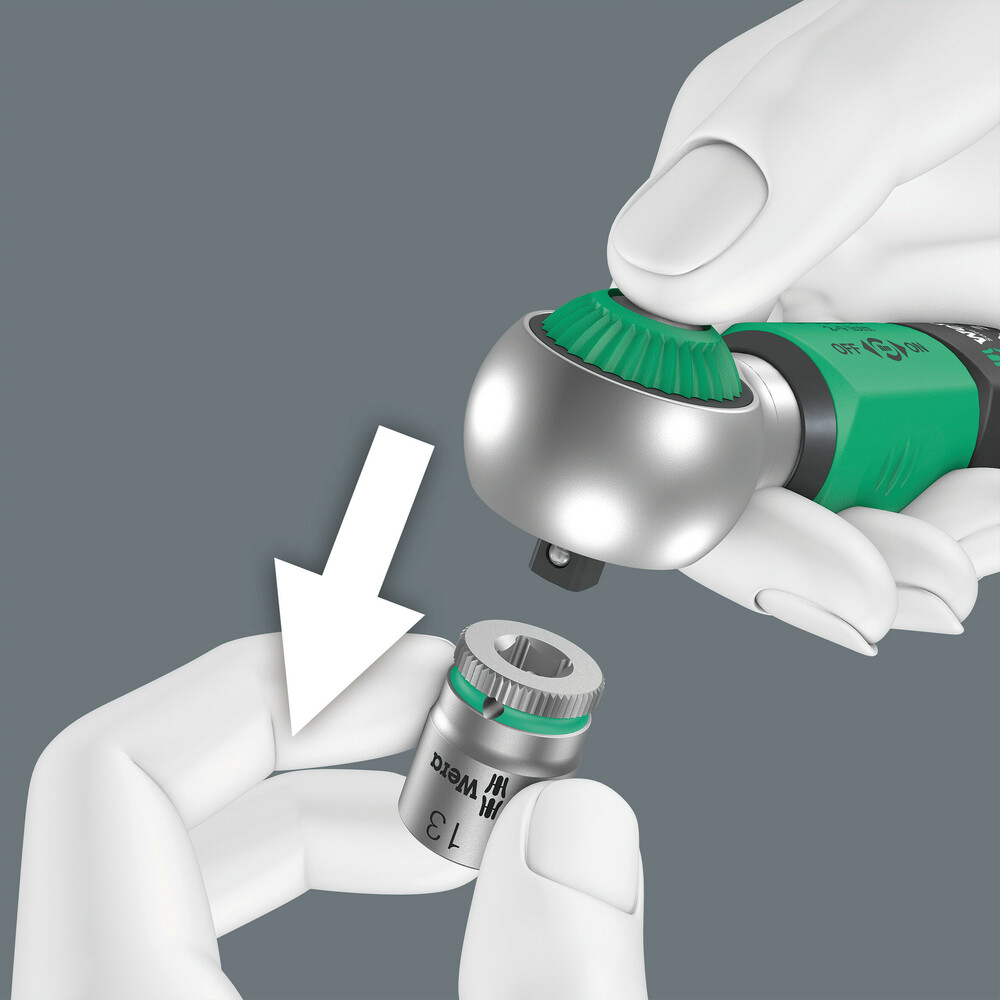 Clé dynamométrique Drive 2 - 12 Nm Safe-Torque A 1 Wera - 05075800001