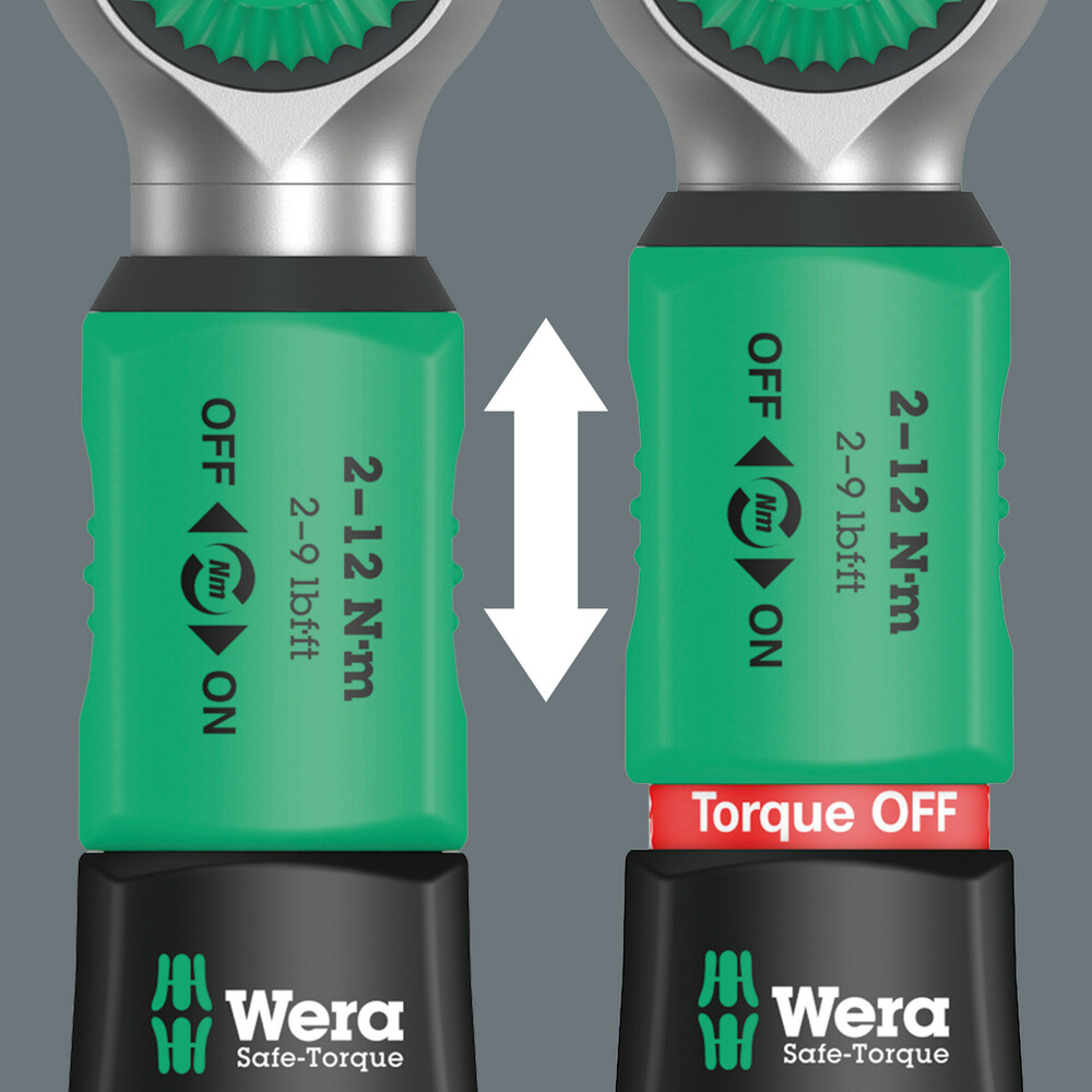 Clé dynamométrique Drive 2 - 12 Nm Safe-Torque A 2 Wera - 05075801001