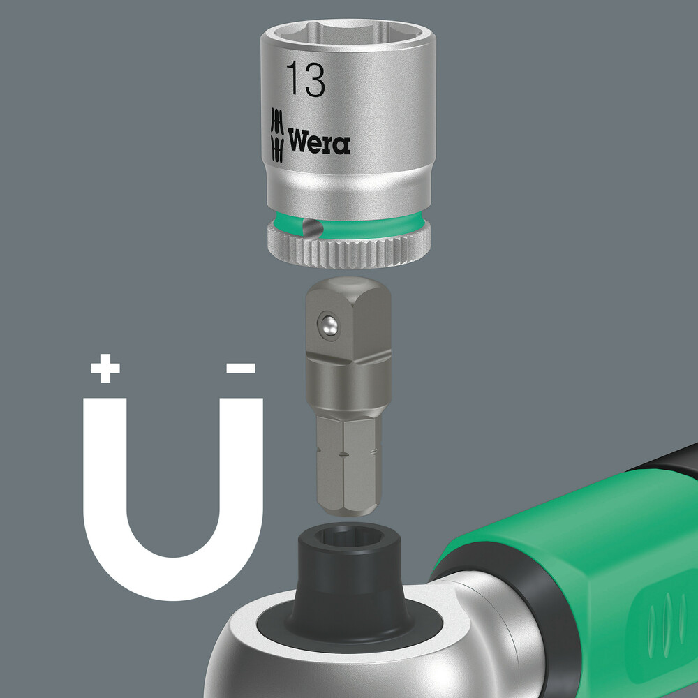 Clé dynamométrique Drive 2 - 12 Nm Safe-Torque A 2 Wera - 05075801001