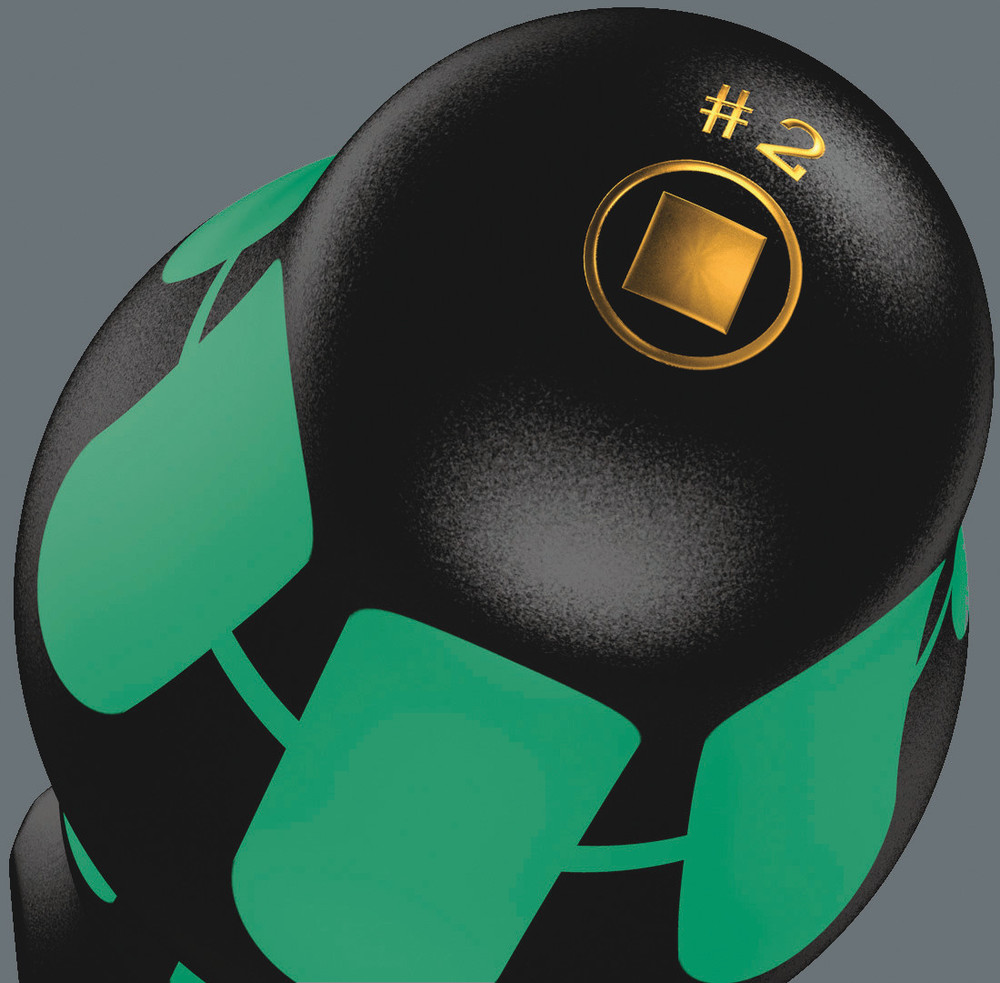 Tournevis pour vis à empreinte carrée 368 # 00 x 60 mm WERA - 05117680001