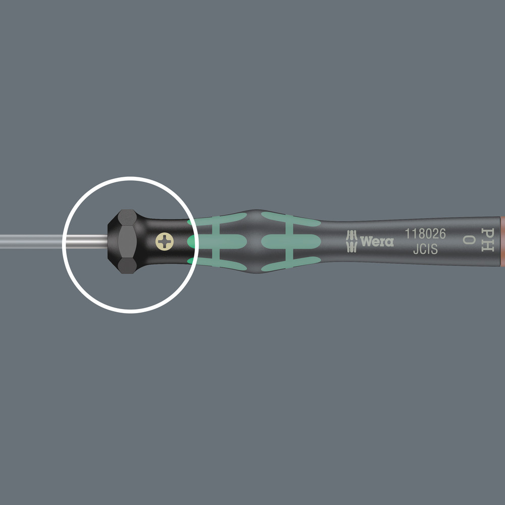 Tournevis électronicien pour vis à fente 2035 0,50 x 3,0 x 80 mm WERA - 05118010001
