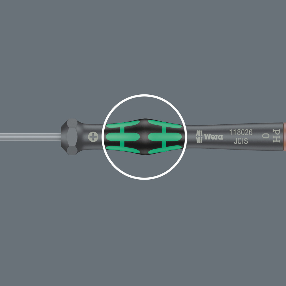 Tournevis électronicien pour vis à fente 2035 0,50 x 3,0 x 80 mm WERA - 05118010001