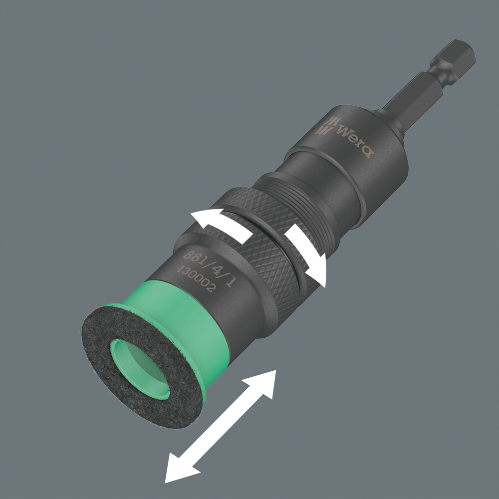 Porte-embouts avec limiteur de profondeur variable 881/4/1 SB Porte-embouts Wera - 05130002001