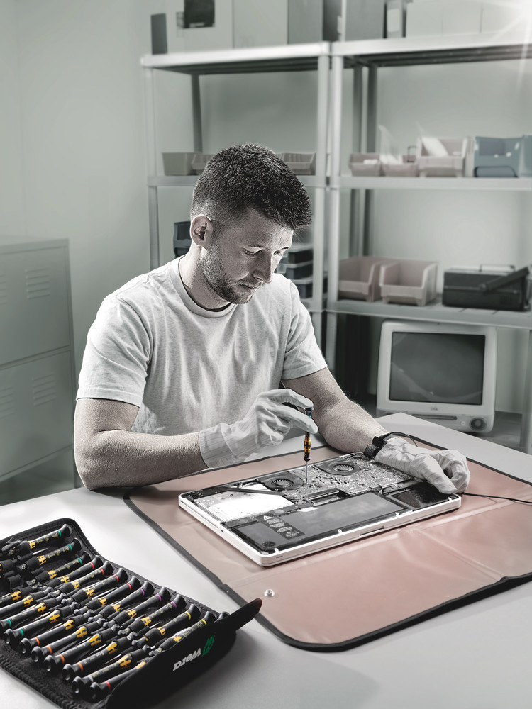 Jeu de tournevis électronicien Kraftform ESD Micro Big Pack 1 Wera - 05134019001