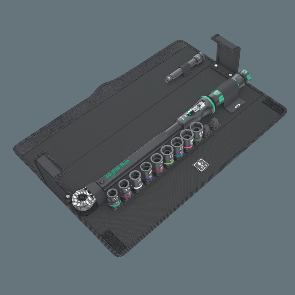 Trousse pour outils, vide 9445 Housse textile Click-Torque C 3 Wera - 05136498001