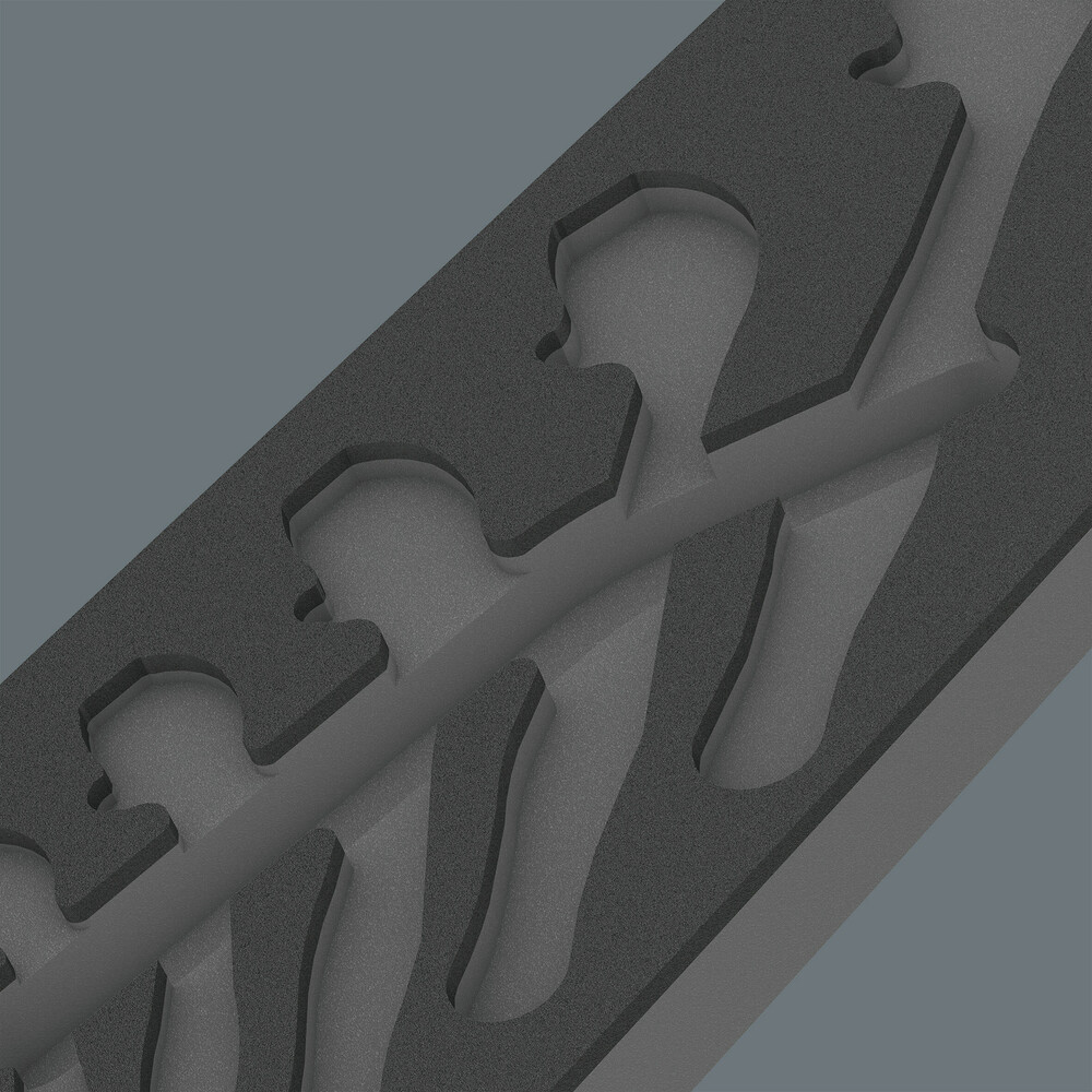 Pièce de rechange, sans outils 9832 Insert en mousse pour jeu de 6004 Joker 1 Wera - 05137332001